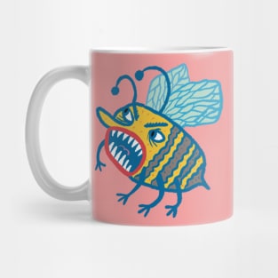 Bee Angry Buzzing - A Playful Design for Bee Lovers Mug